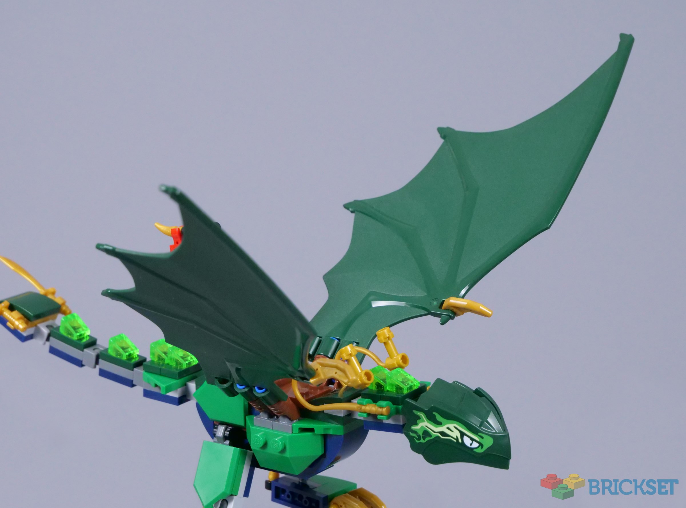  Medium Waddlewuddle Dragon グリーン LEGO Set 71829-1 Lloyd's Green Forest Dragon (2025 Ninjago